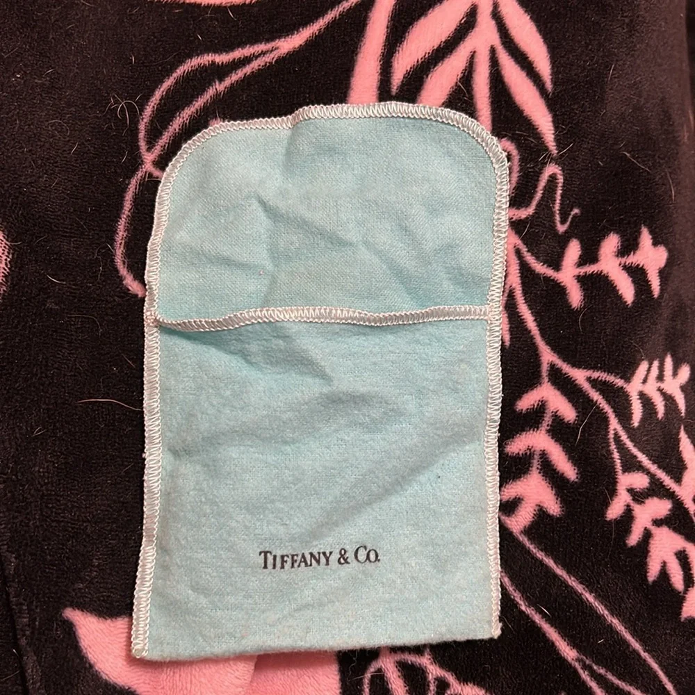 Tiffany and Co mini pouch (EUC) - Picture 3 of 11